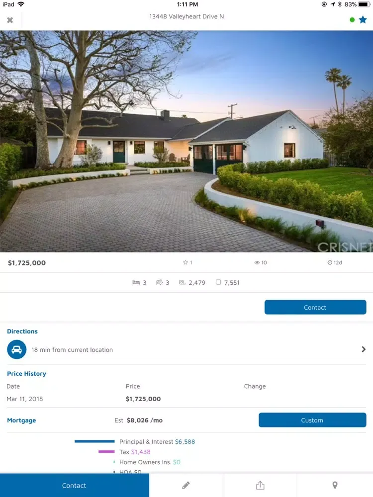 Westside Los Angeles Homes iPad Screenshots