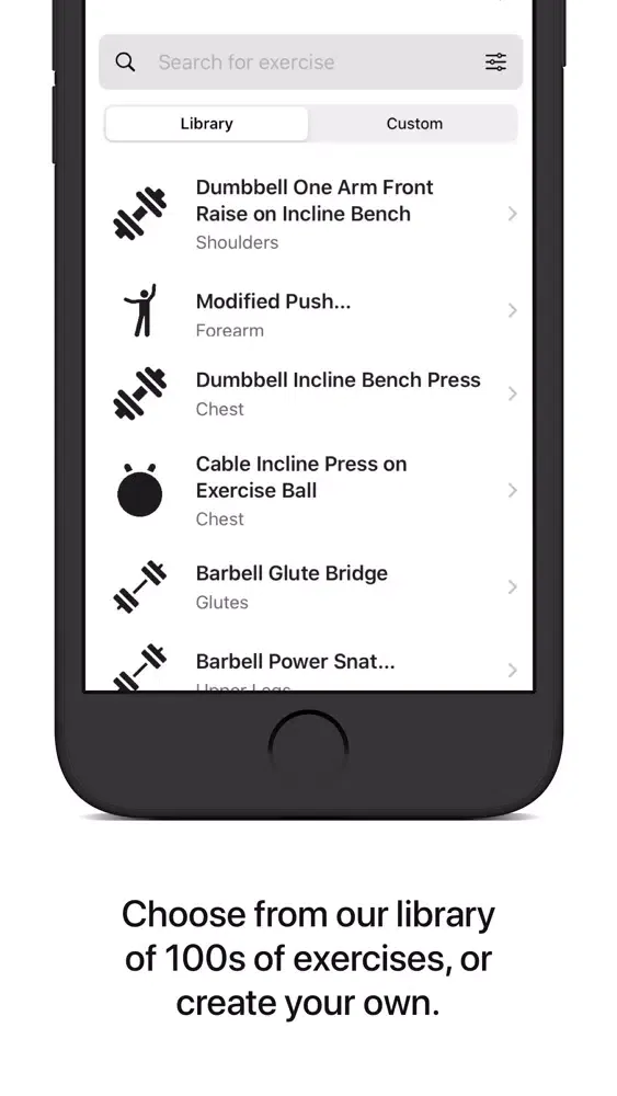 Zrzuty ekranu Titan Gym Companion
