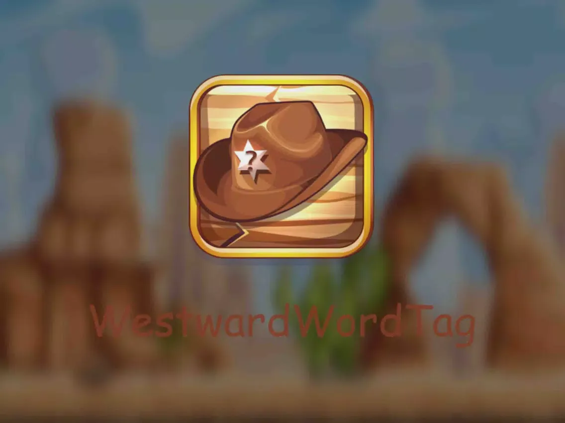Ảnh chụp màn hình của Westward WordTag iPad 