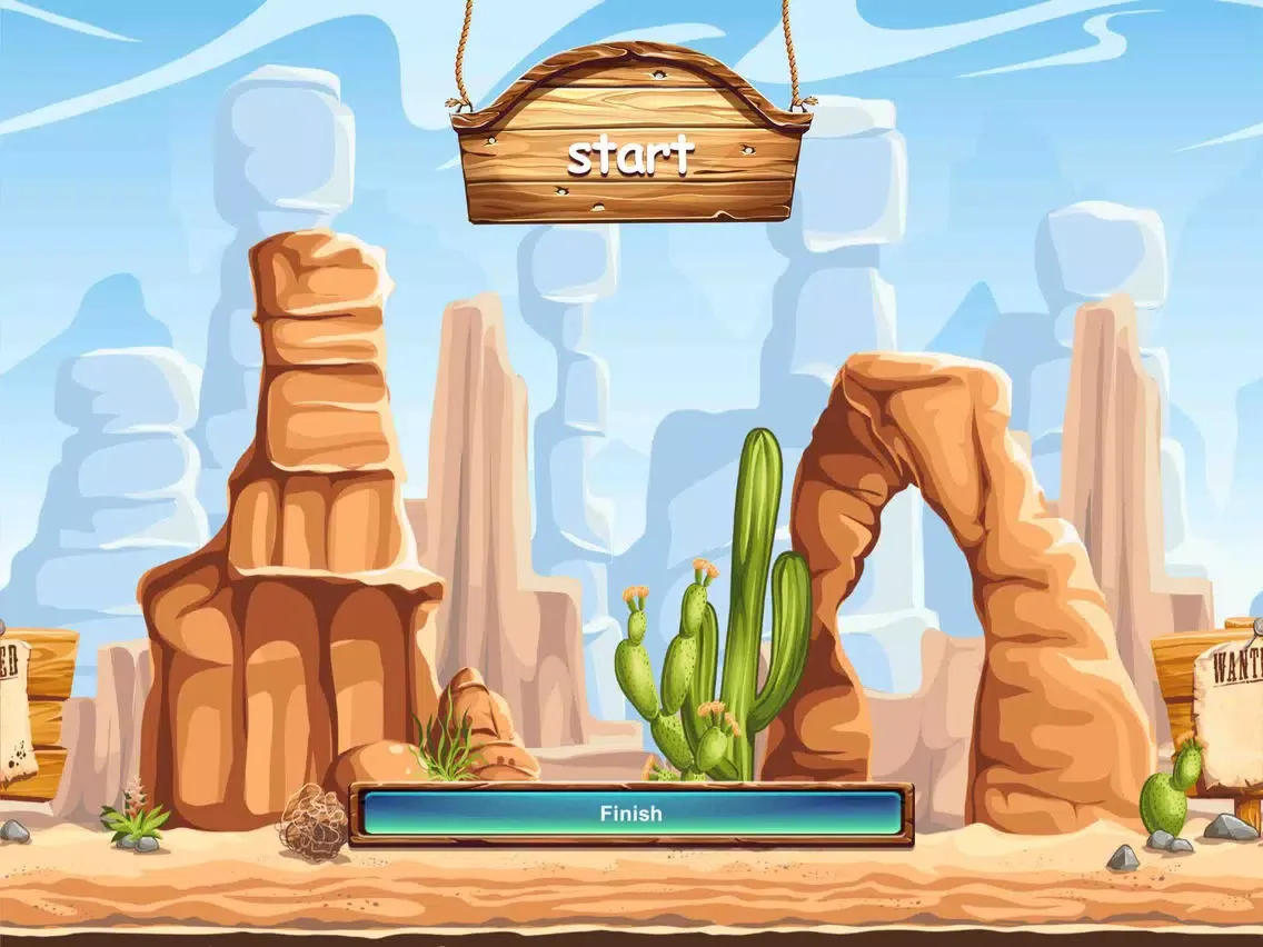 Ảnh chụp màn hình của Westward WordTag iPad 