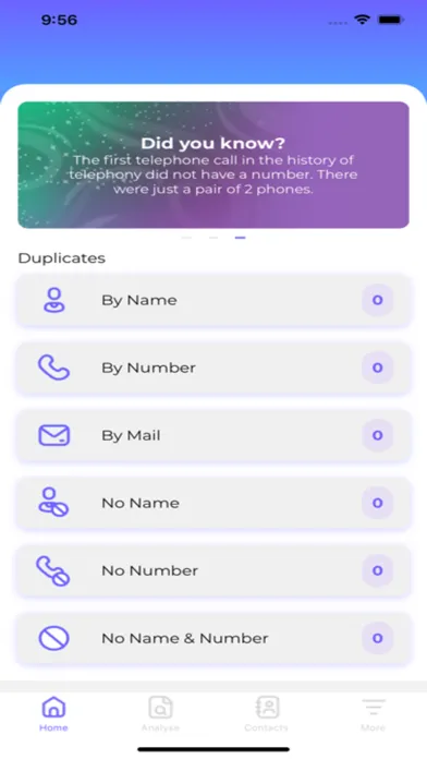 Скриншоты Contacts Merge | Clean&Backup