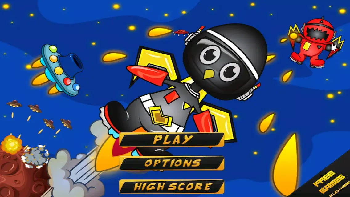 Happy Penguin Crazy Shooting Blast - Addictive Astro Barrier Space Defense Free Ekran Görüntüleri