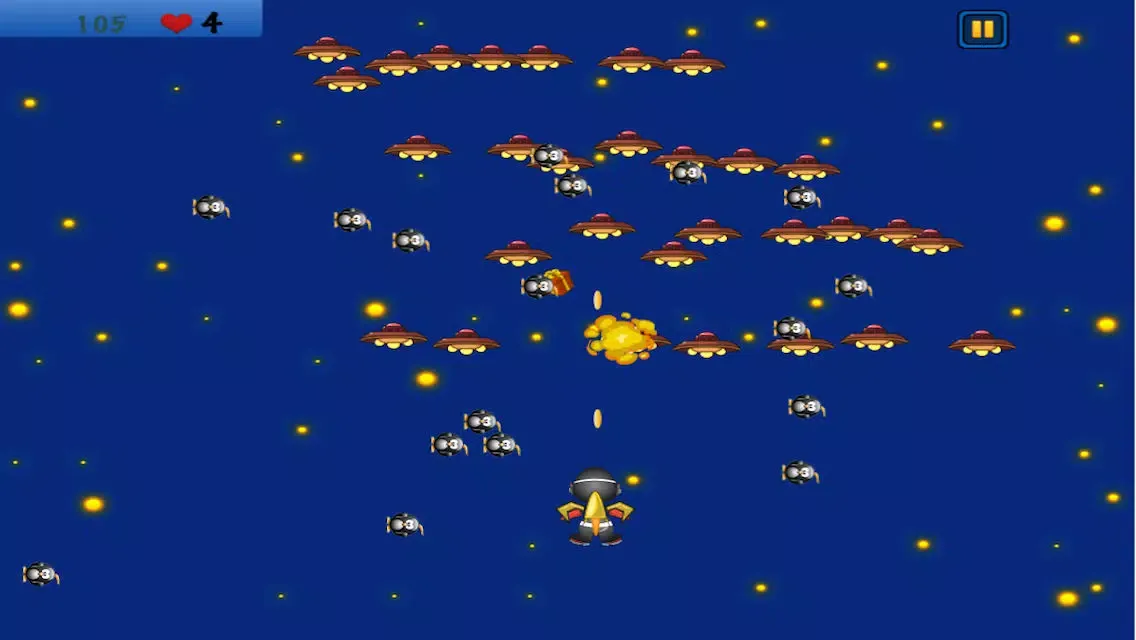 Happy Penguin Crazy Shooting Blast - Addictive Astro Barrier Space Defense Free Ekran Görüntüleri