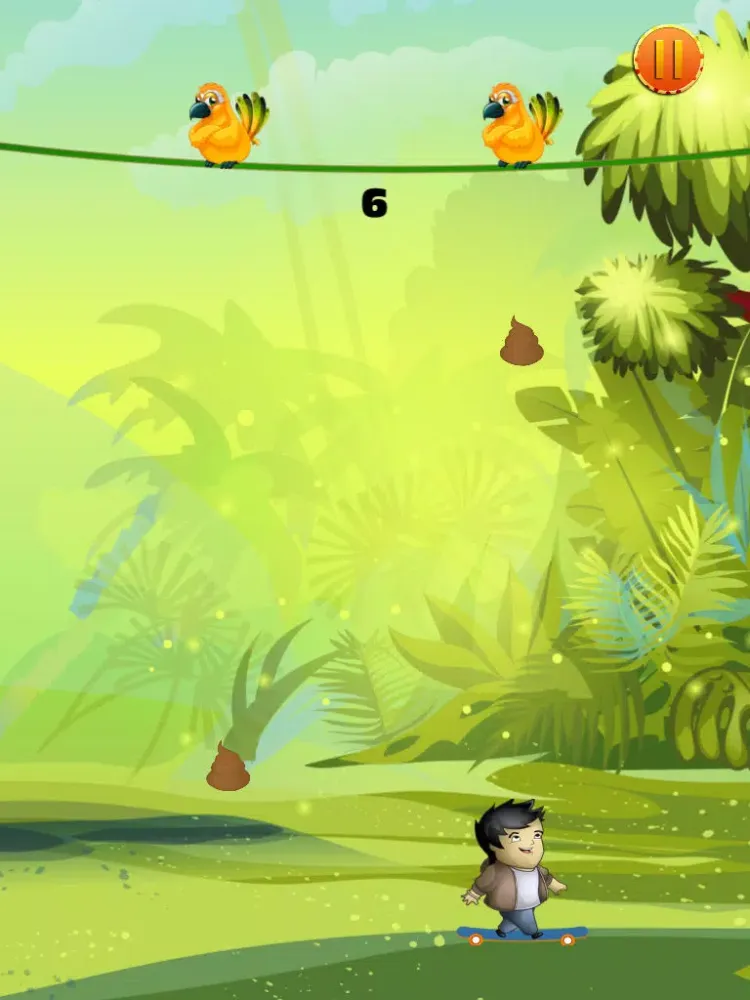 Скриншоты Avoid the Birdy Bird Poop iPad 