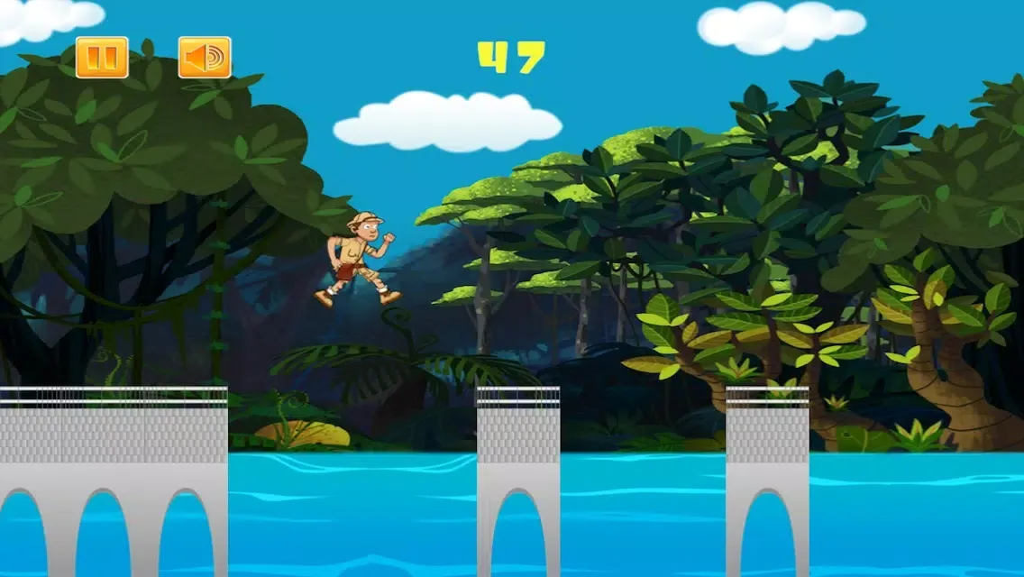 Capturas de tela do Bridge Runner Do or Die