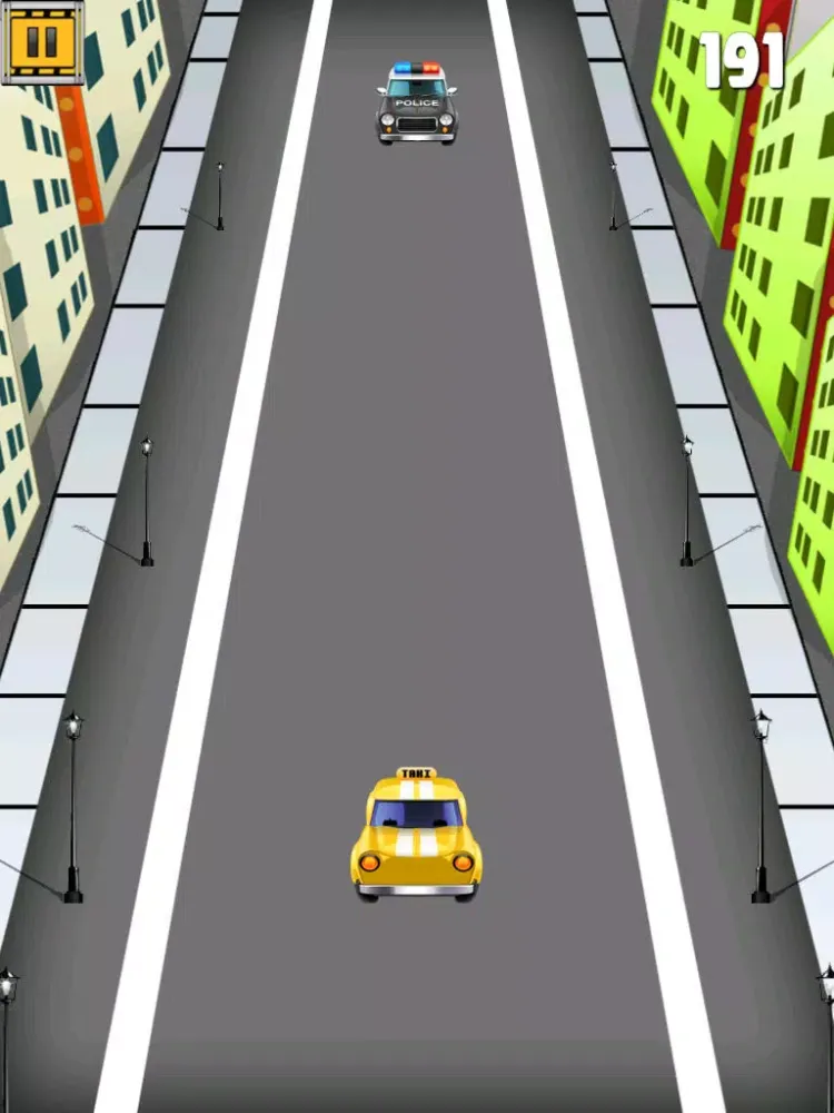 Freeway Lane Splitter Fury - Cool Crazy Taxi Cabs Drivers iPad 应用截图
