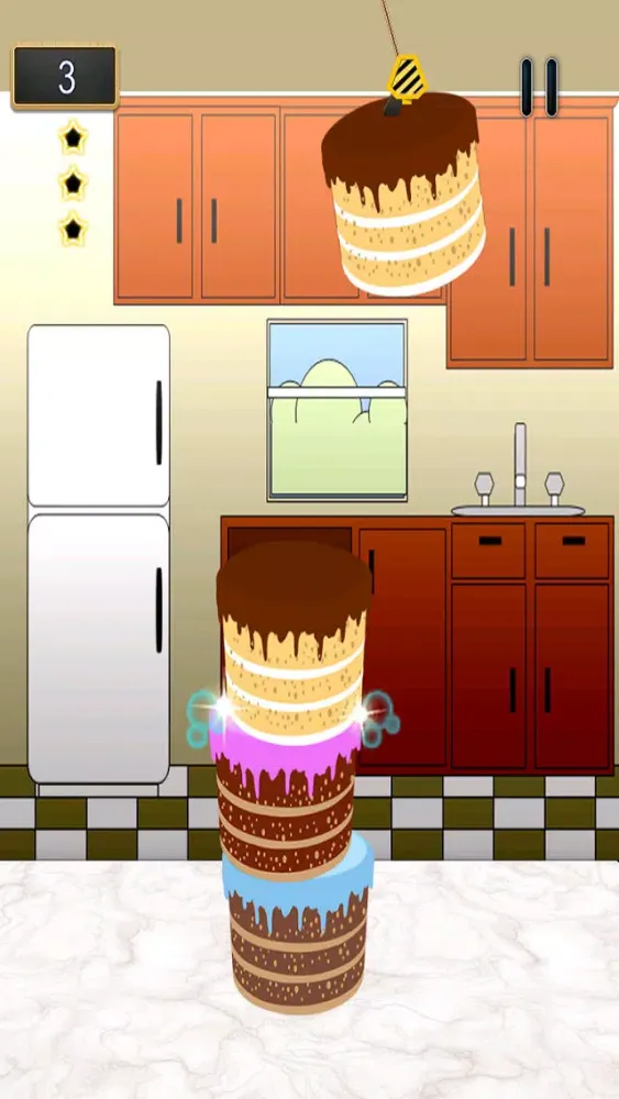 Crazy Party Cake Bakery - Ice Cream Cakes Stacker Game स्क्रीनशॉट