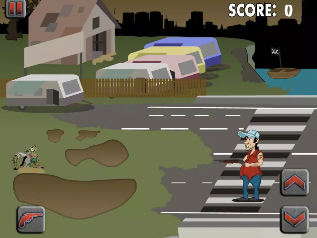 Dead Rising Zombie Infectonator - Undead Creature Shooting Arcade iPad 应用截图