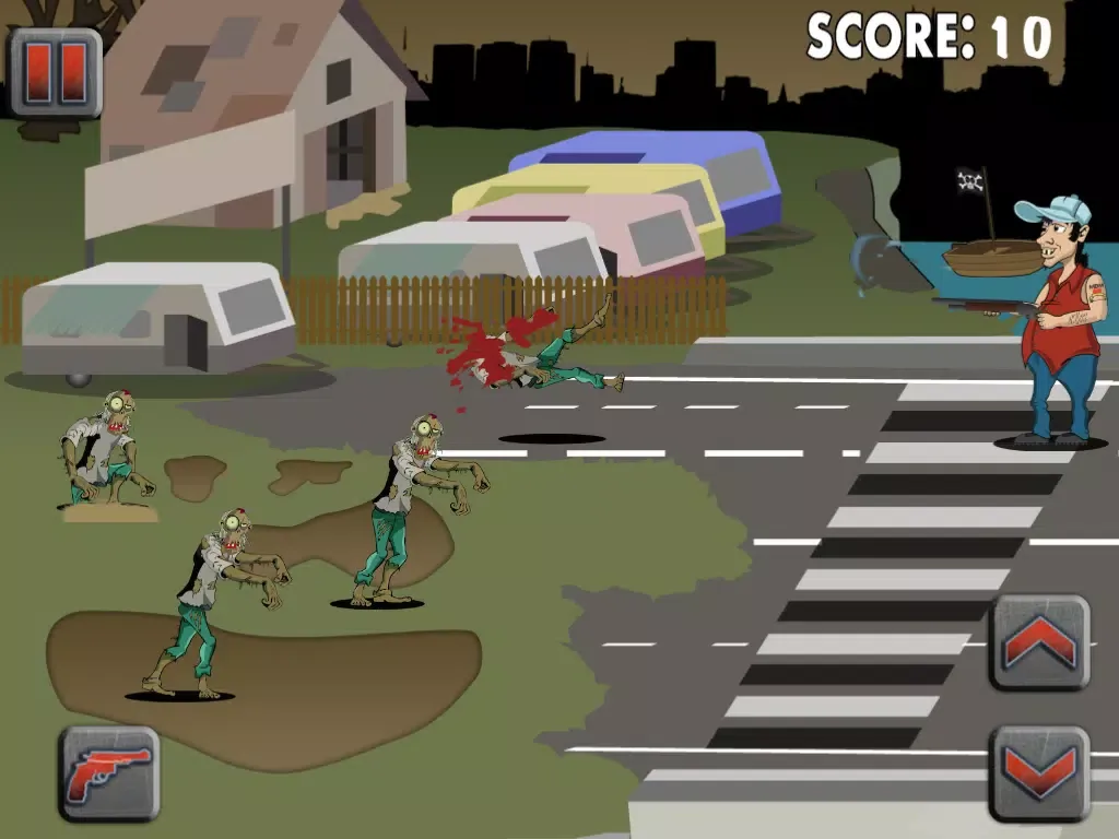 Dead Rising Zombie Infectonator - Undead Creature Shooting Arcade iPad 应用截图