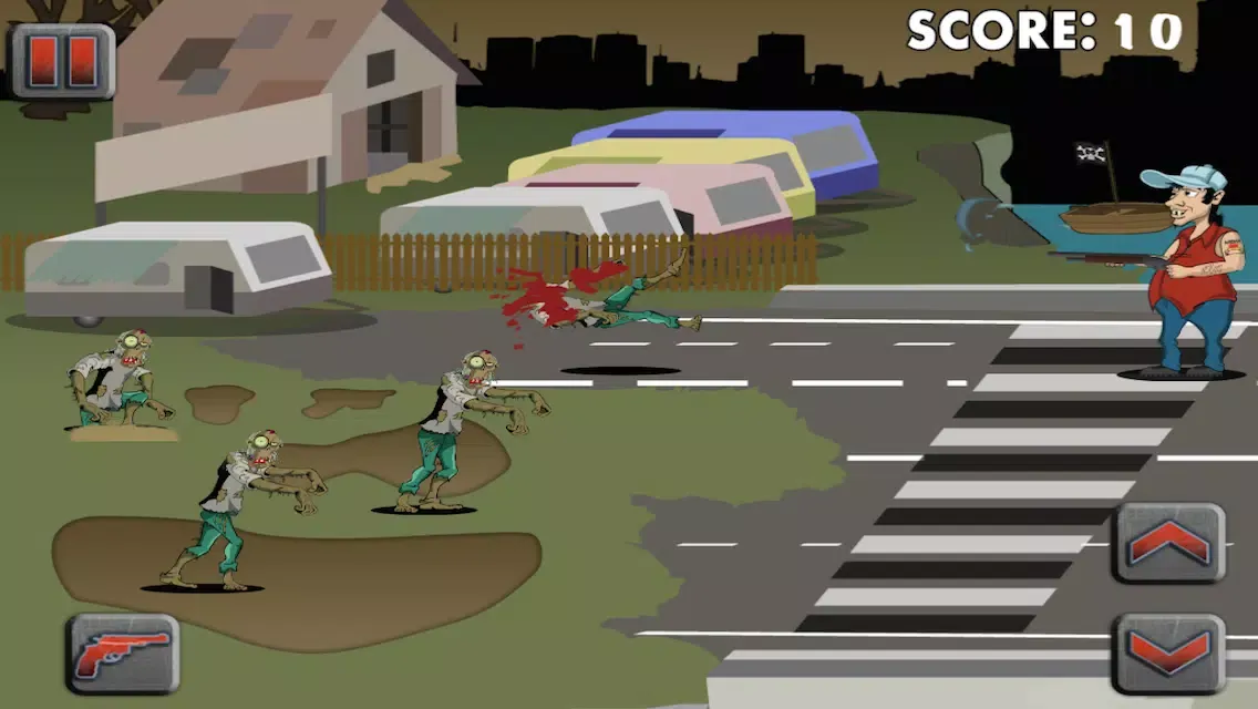Dead Rising Zombie Infectonator - Undead Creature Shooting Arcade应用截图