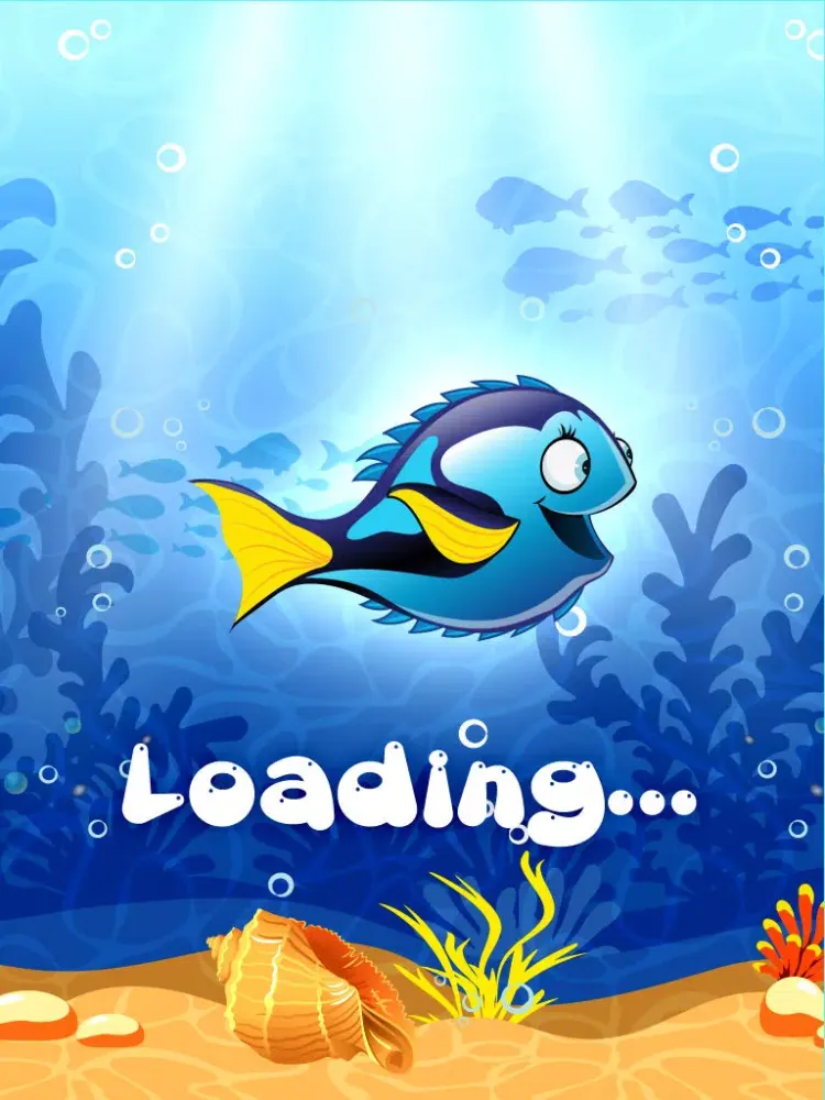 Capturas de tela do Fishy Fish Swim Star Escape A Splashy Jellyfish Training School Adventure Free iPad 