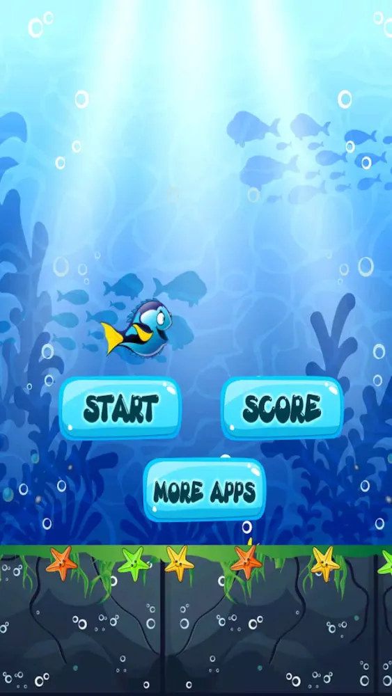 Capturas de tela do Fishy Fish Swim Star Escape A Splashy Jellyfish Training School Adventure Free