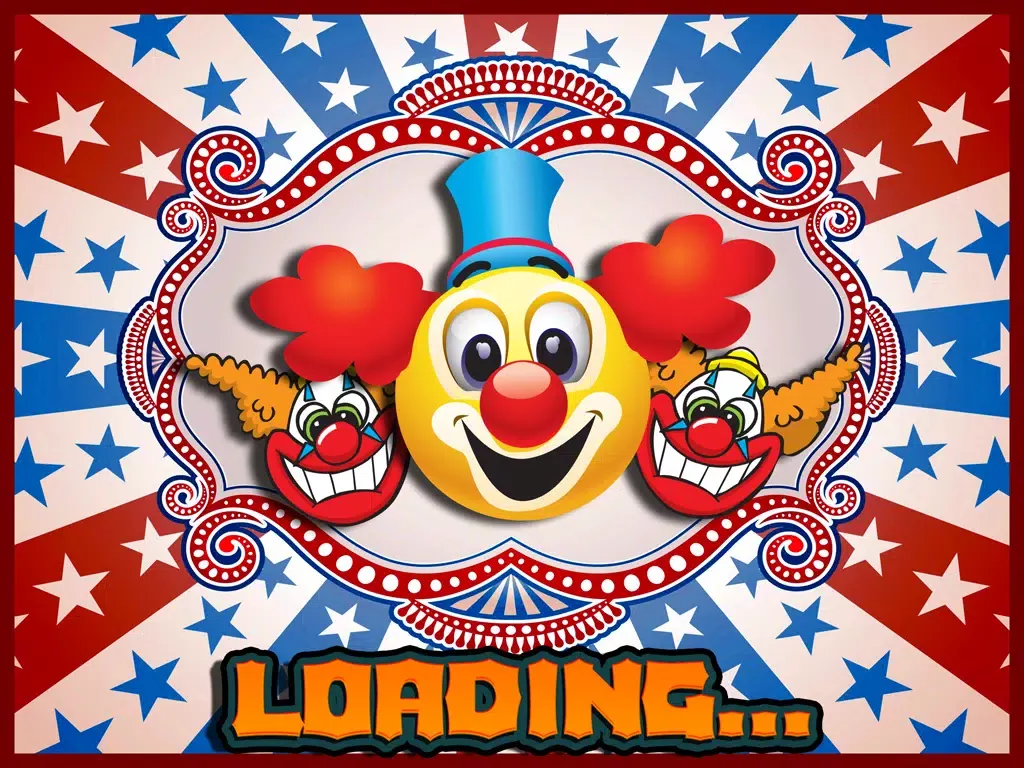 Capturas de tela do Clown Knockdown Assault Blast - Crazy Boardwalk Carnival Skill Game Free iPad 