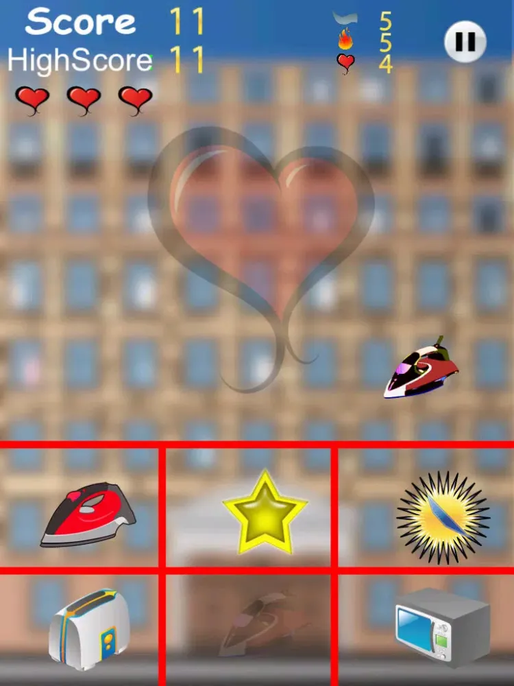 Ảnh chụp màn hình của Drop it like its Hot - An Object Falling Mania Free iPad 