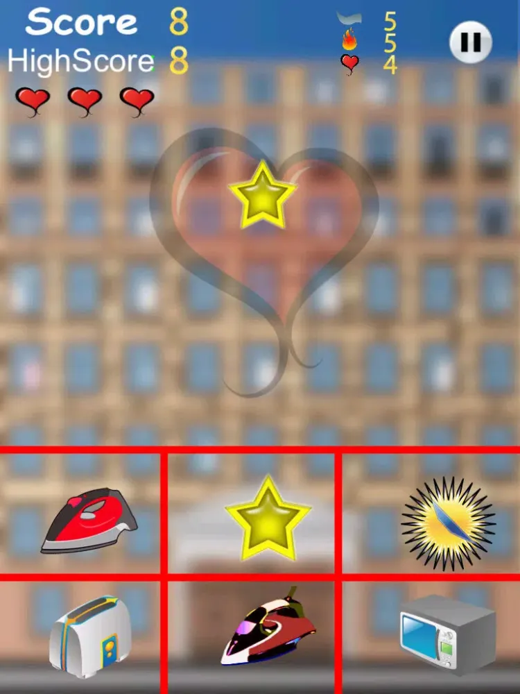 Ảnh chụp màn hình của Drop it like its Hot - An Object Falling Mania Free iPad 
