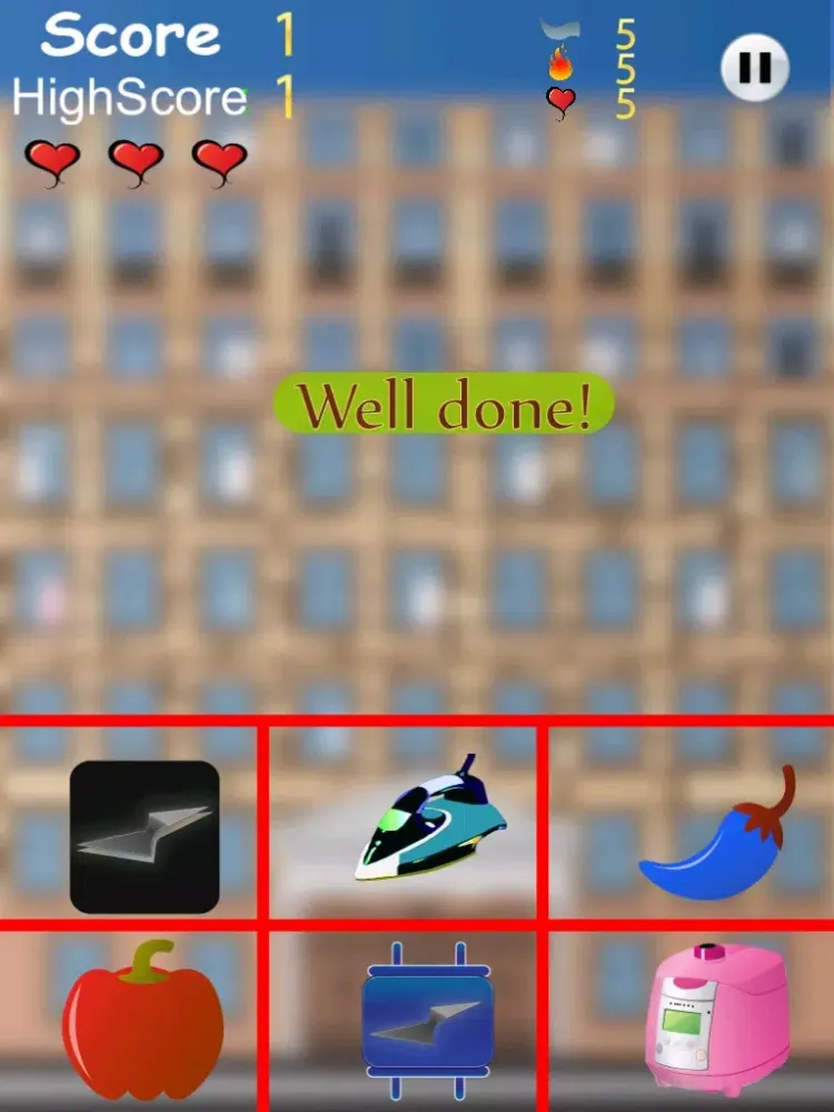 Ảnh chụp màn hình của Drop it like its Hot - An Object Falling Mania Free iPad 