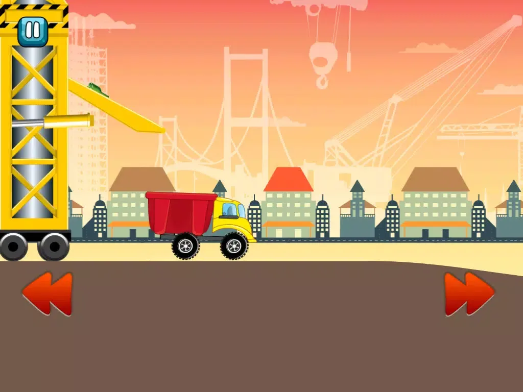 Tangkapan skrin Speedy Construction Dump Truck - Extreme Delivery Race Challenge iPad 