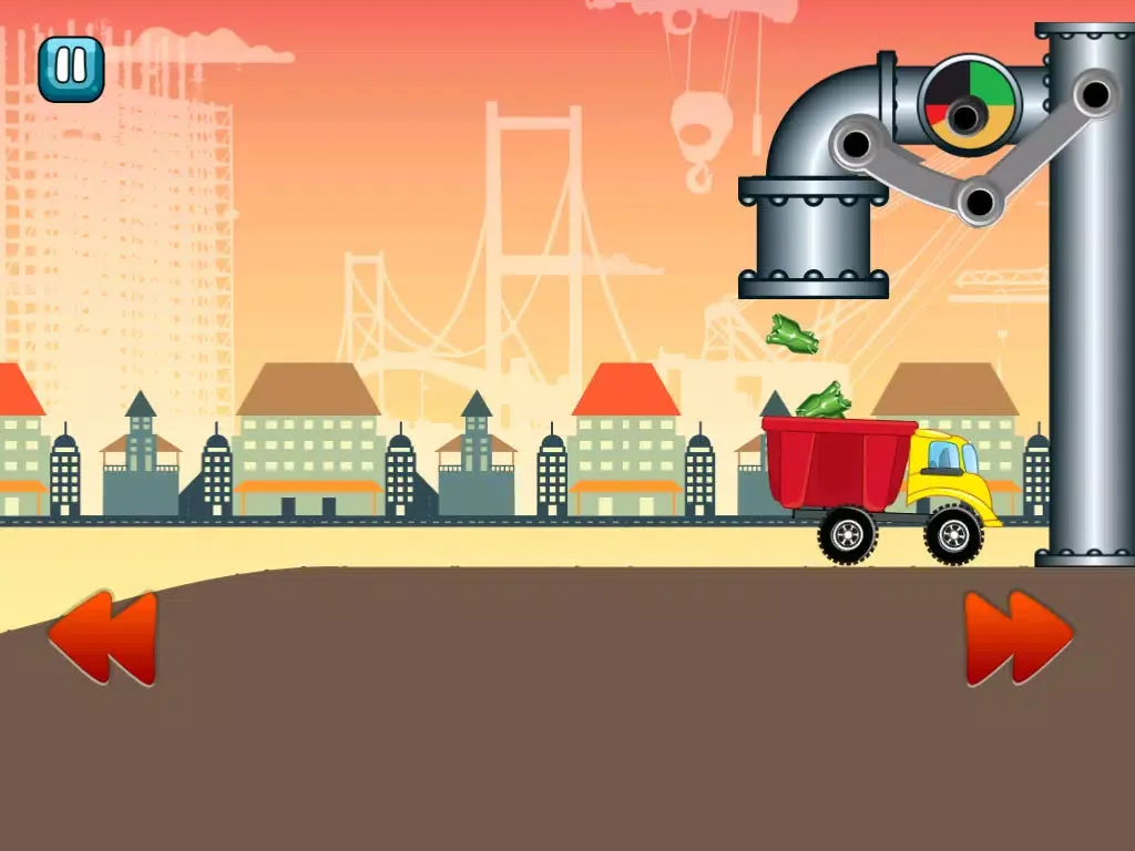 Tangkapan skrin Speedy Construction Dump Truck - Extreme Delivery Race Challenge iPad 