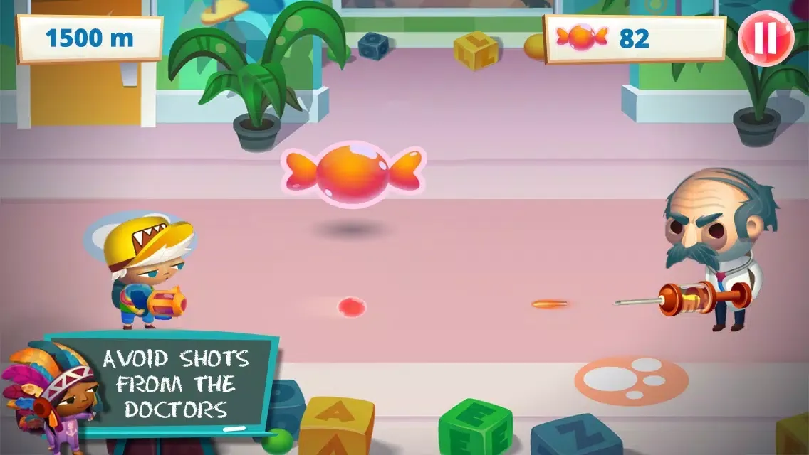 Evil Monster Doctor Office: No Shots Run Cute Little Kids in Crazy Hospital سکرین شاٹس