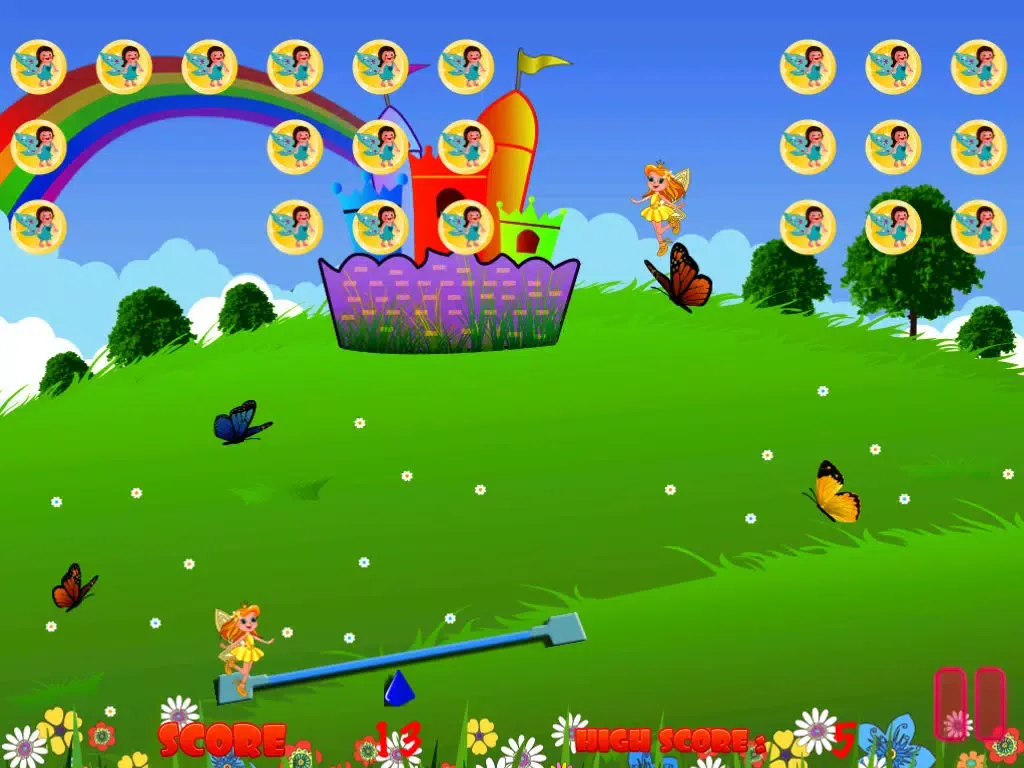 Fairy See Saw Collecting Mania - Happy Jumping Creature Madness Free iPad  Screenshots