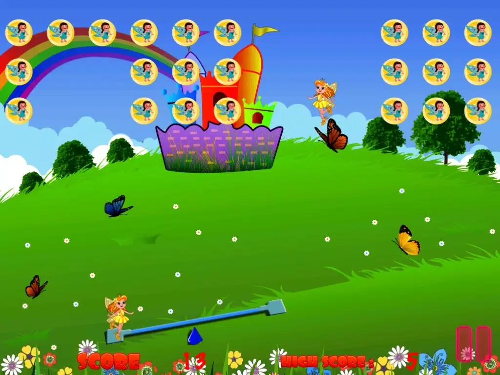 Fairy Princess-Playground Jumping Party Balloon See Saw Mania iPad  स्क्रीनशॉट