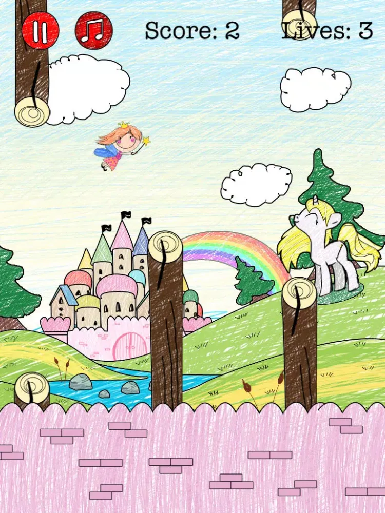 Princess Fairy Flight School Enchanted Quest Free iPad  Screenshots