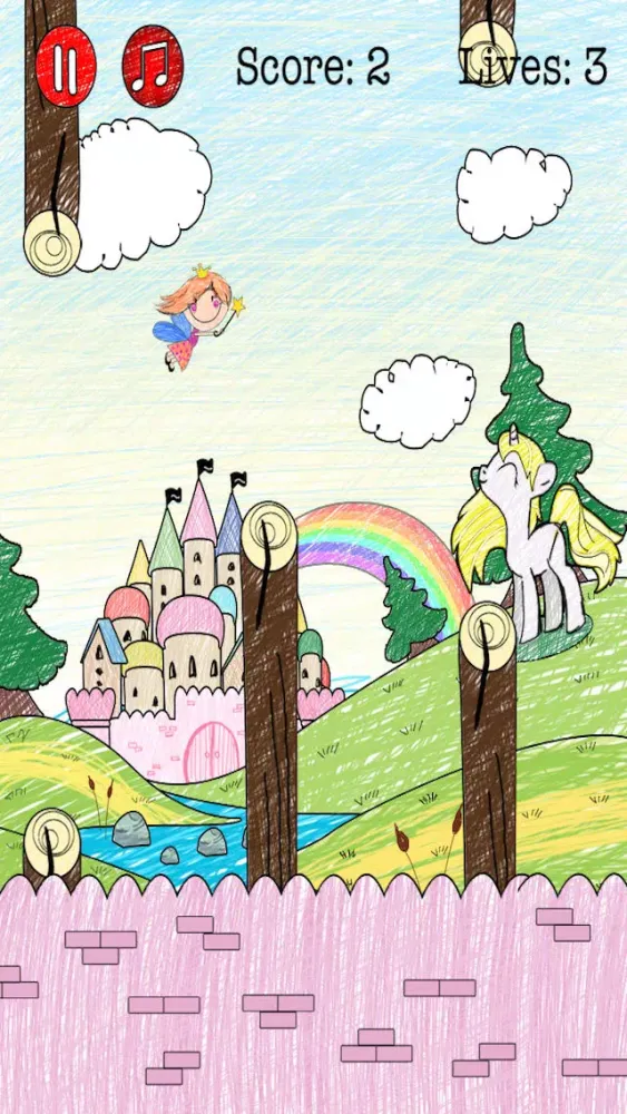 Princess Fairy Flight School Enchanted Quest Free Screenshots