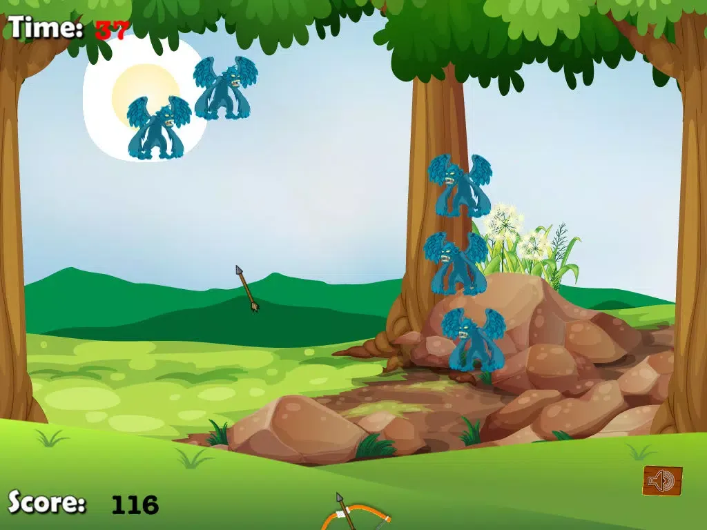 Capturas de tela do OZ Archery Battle Grounds - Legend of Flying Monkeys iPad 