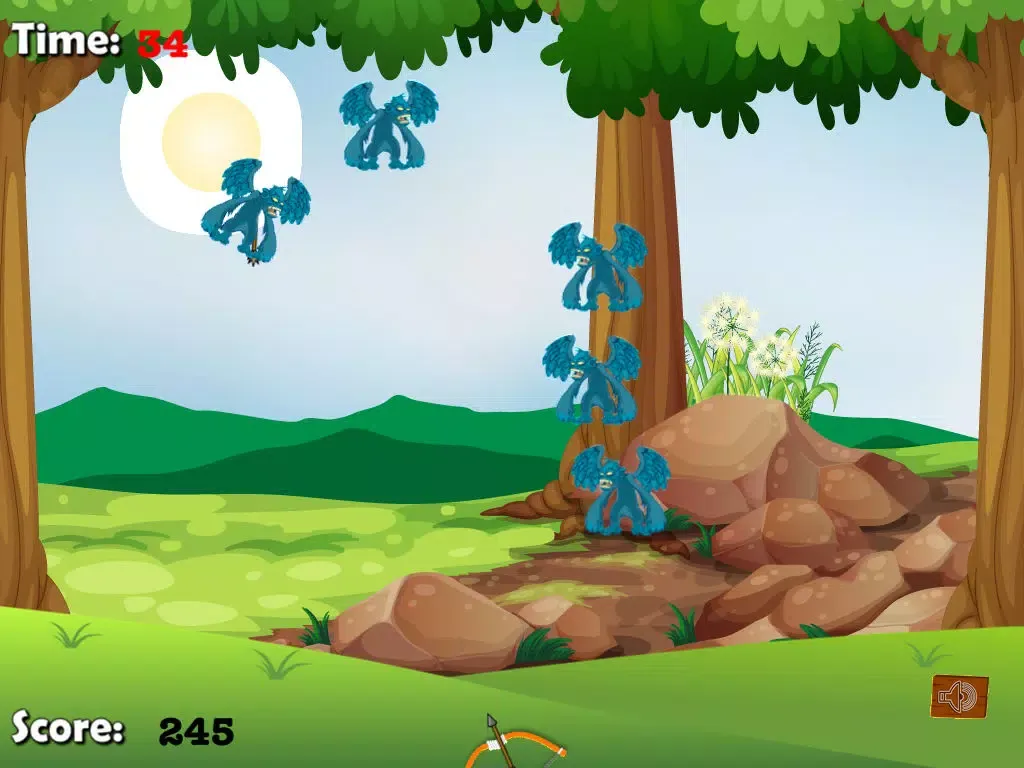 Capturas de tela do OZ Archery Battle Grounds - Legend of Flying Monkeys iPad 