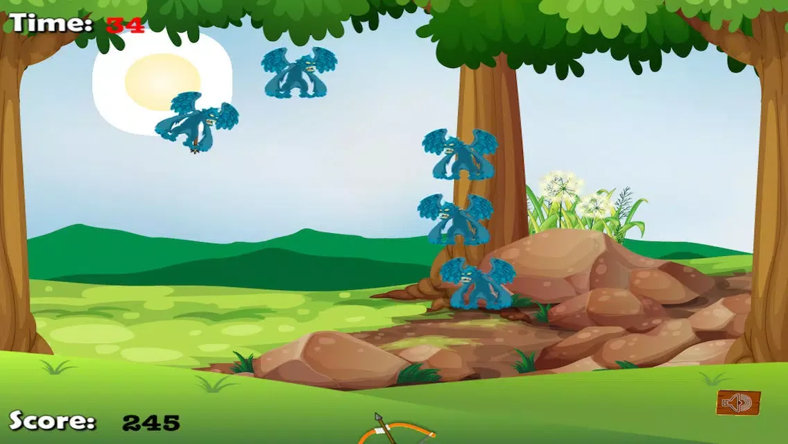 Capturas de tela do OZ Archery Battle Grounds - Legend of Flying Monkeys