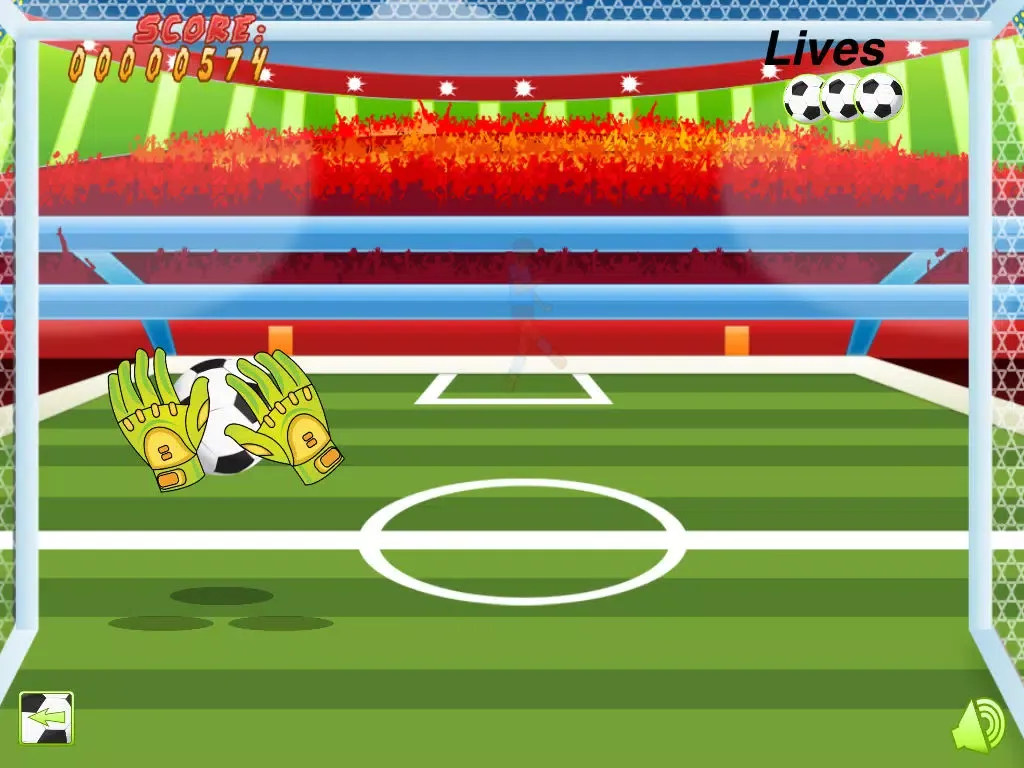 Captures d'écran de Ultimate Football Goal Stop - A Soccer Sports World Goalie Game iPad 