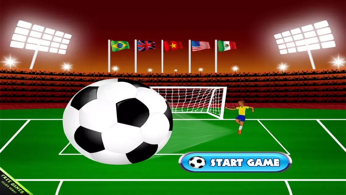 Goal Keeper Penalty Kicks - Fun Football Saving Game スクリーンショット