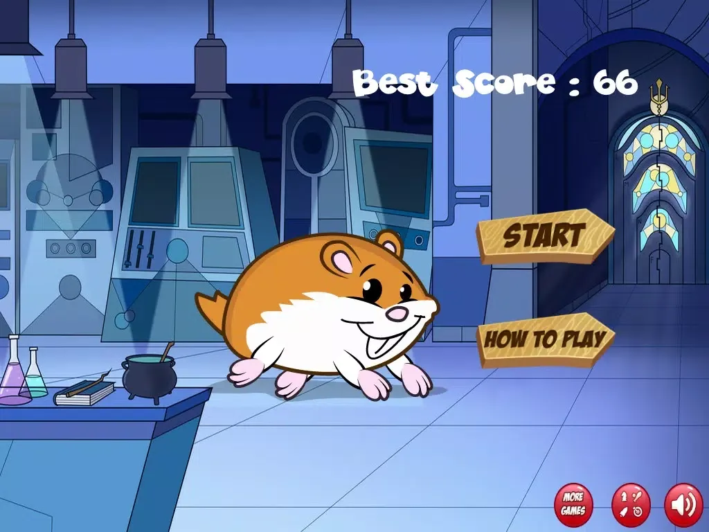 Hammy the Super Pet Hamster Runner iPad 应用截图