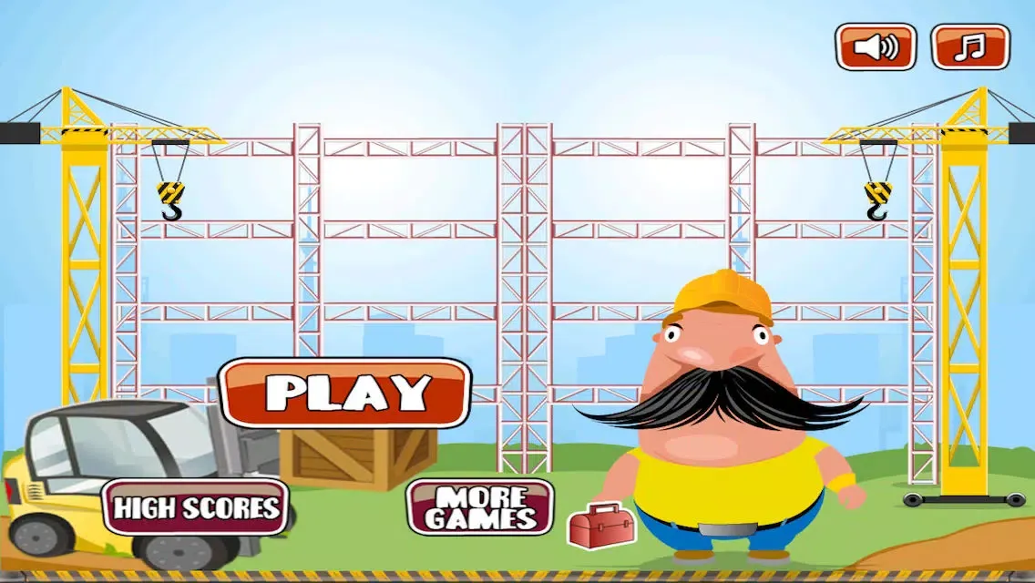 Crazy Hard Hat Hank Swinger - An Epic Lunchbox Collecting Adventure Free 스크린샷
