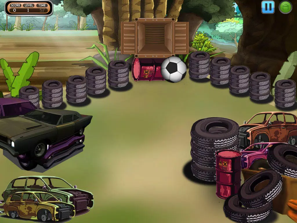 Junkyard Futbol World Play for the Cup - Fun VIrtual Flick Simulator iPad  Screenshots