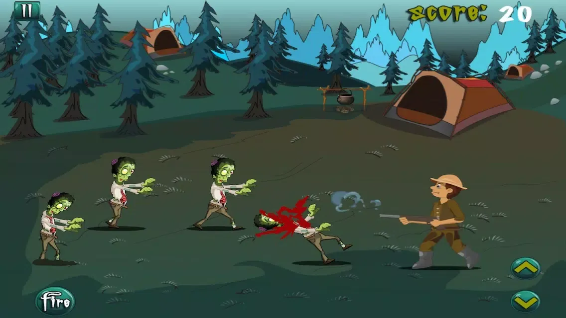 تصاویر Zombinsanity The Last Stand - Monster Shooting Frenzy Summer Camp