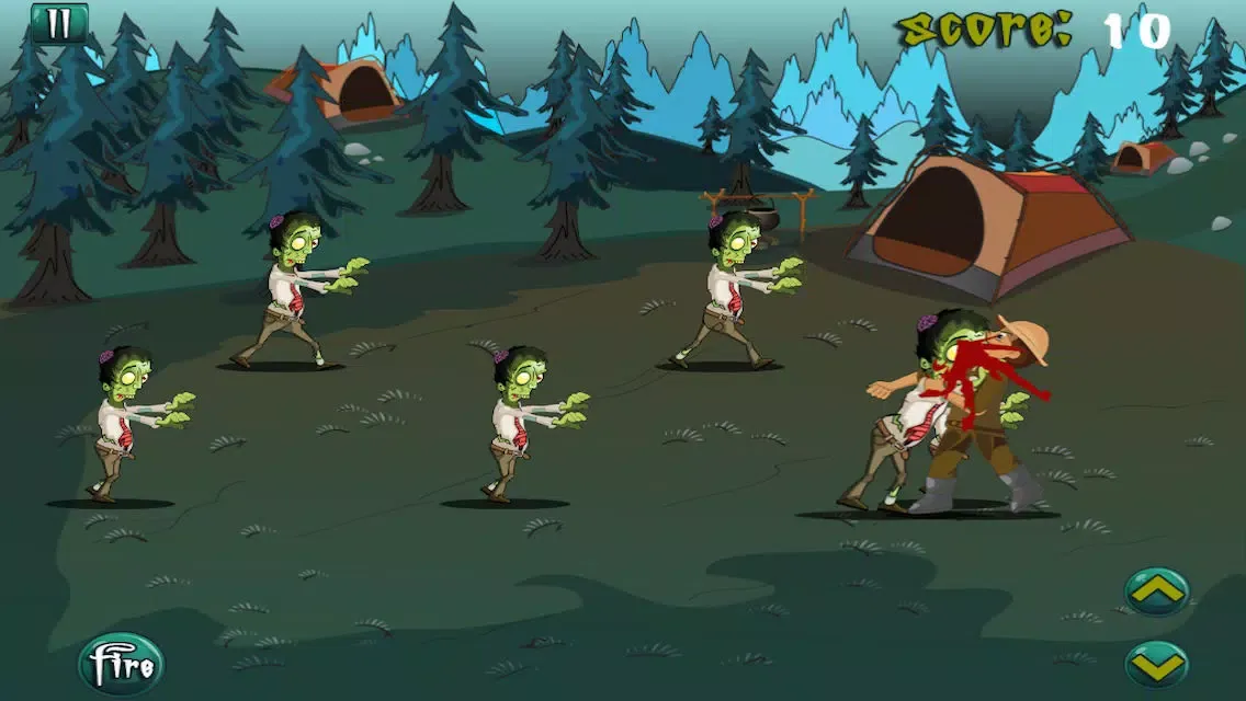 تصاویر Zombinsanity The Last Stand - Monster Shooting Frenzy Summer Camp