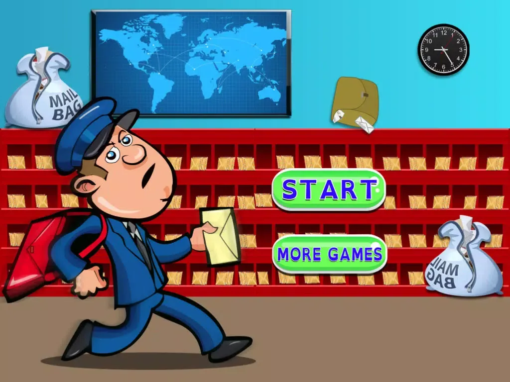 Mailroom Catching Madness - Mail Rescue Dash Biting Dogs iPad Screenshots