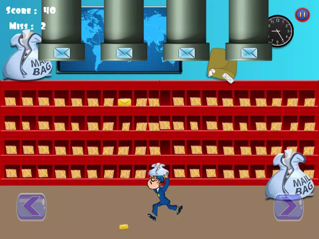 Mailroom Catching Madness - Mail Rescue Dash Biting Dogs iPad Screenshots