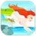 Little Mermaid Swimming Race - Marine Flapper Speedy Dash Frenzy Free