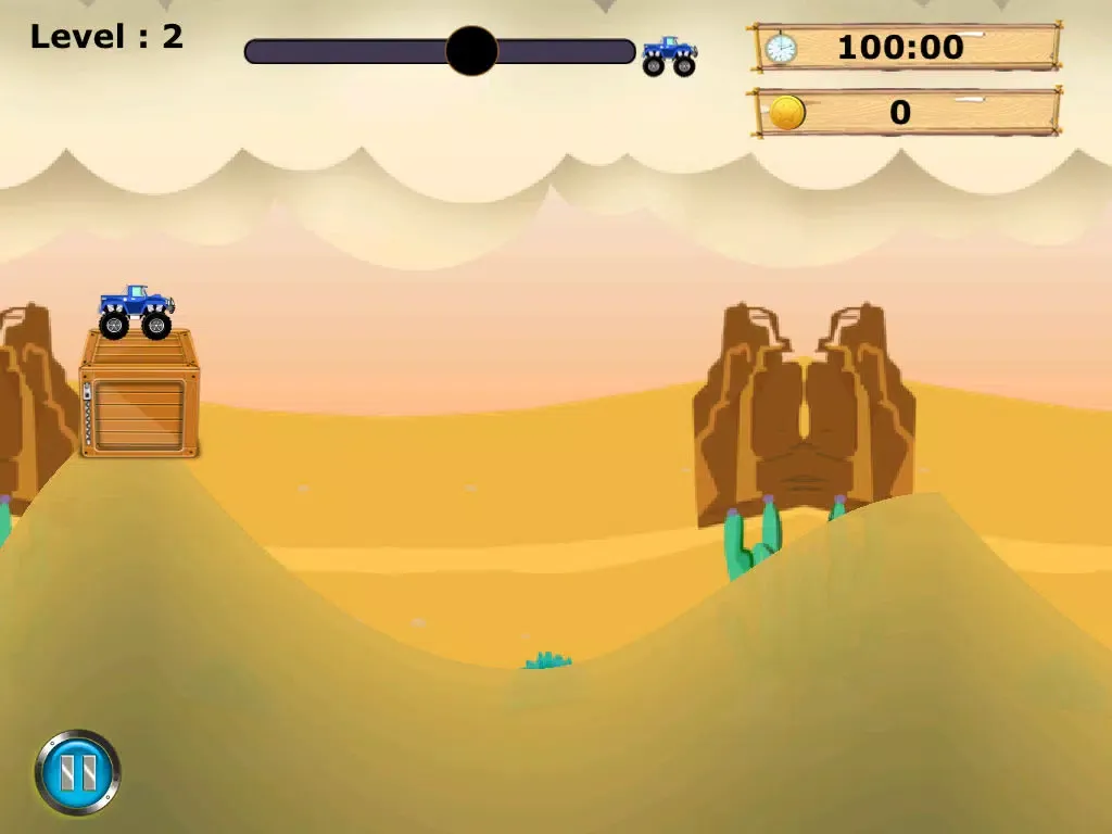 Ảnh chụp màn hình của Monster Truck Dune Buggy Chase - Cool Sand Racing Mania iPad 