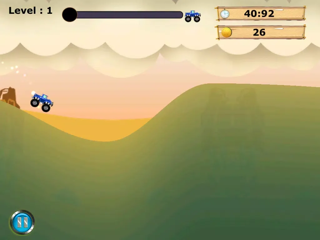 Ảnh chụp màn hình của Monster Truck Dune Buggy Chase - Cool Sand Racing Mania iPad 