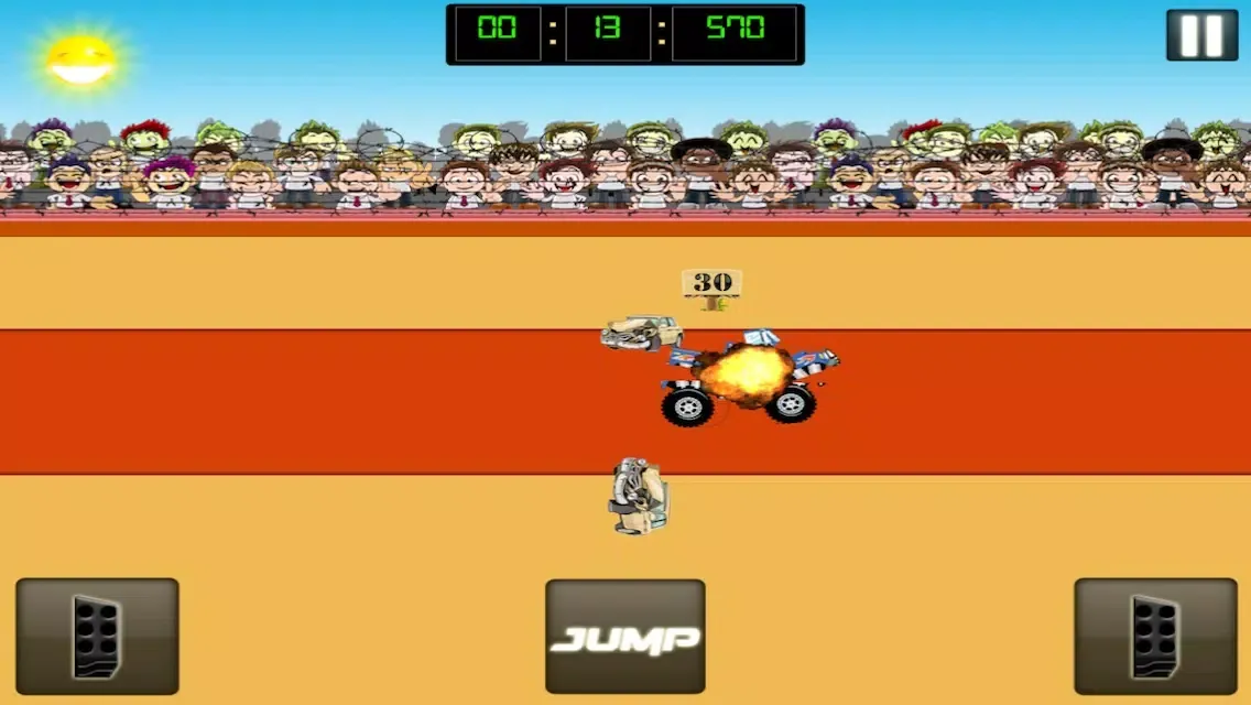 Capturas de tela do Extreme Monster Truck Drag Race - A Cool Offroad Rally Simulator Free