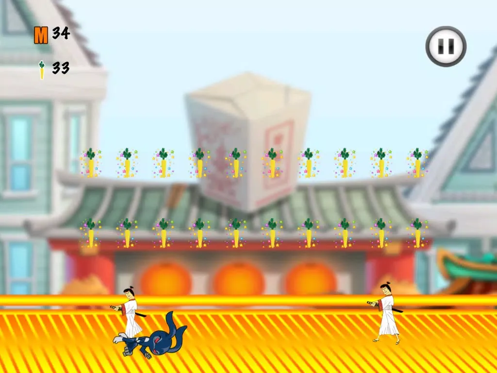Mutant Ninja Bunny Hero- Kung Fu Air Fighting Jack Rabbit iPad  سکرین شاٹس