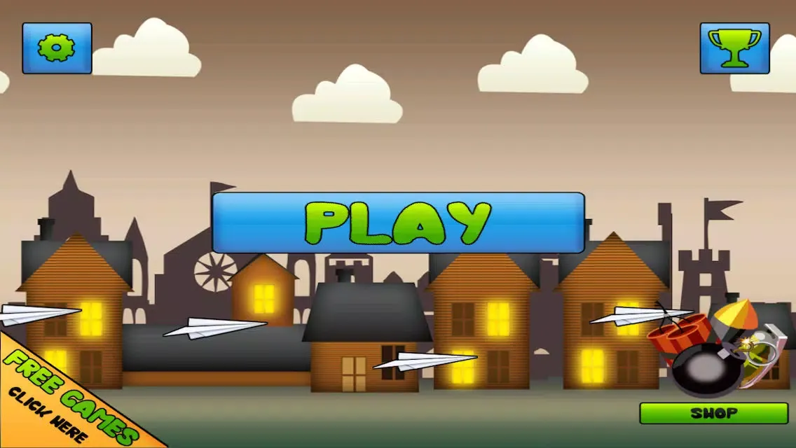 Скриншоты Paper Jet Bomber Flight - Sky Carrier City Destroyer