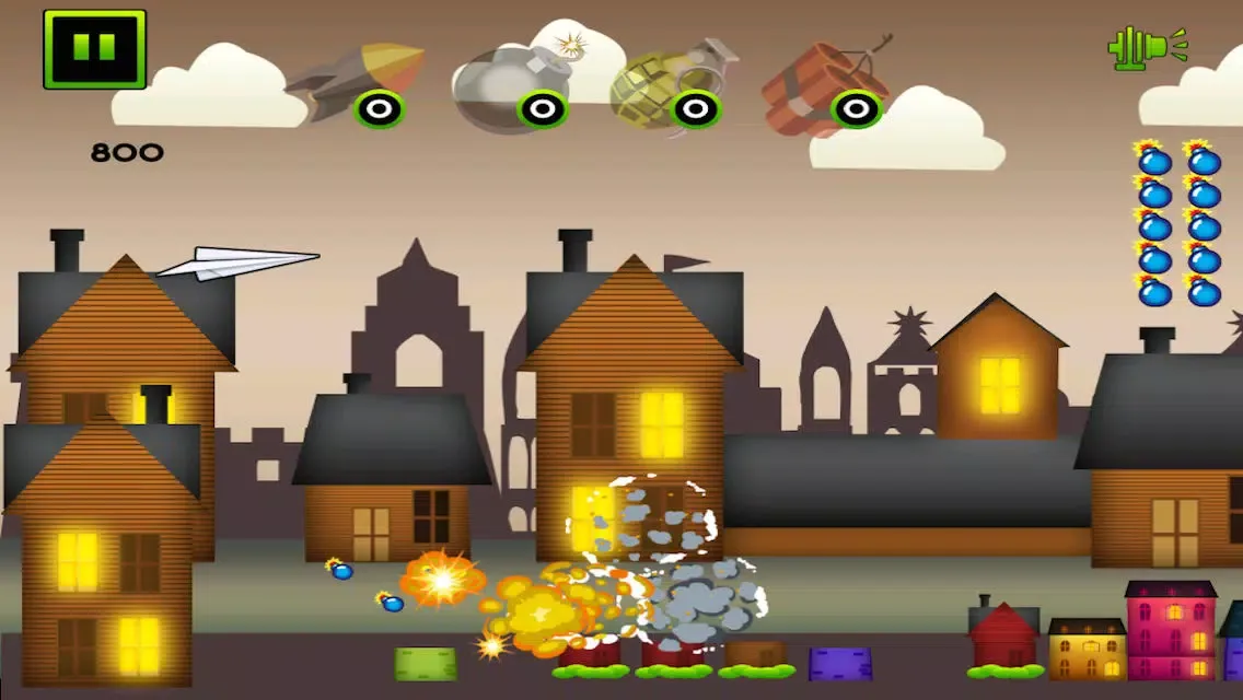 Скриншоты Paper Jet Bomber Flight - Sky Carrier City Destroyer