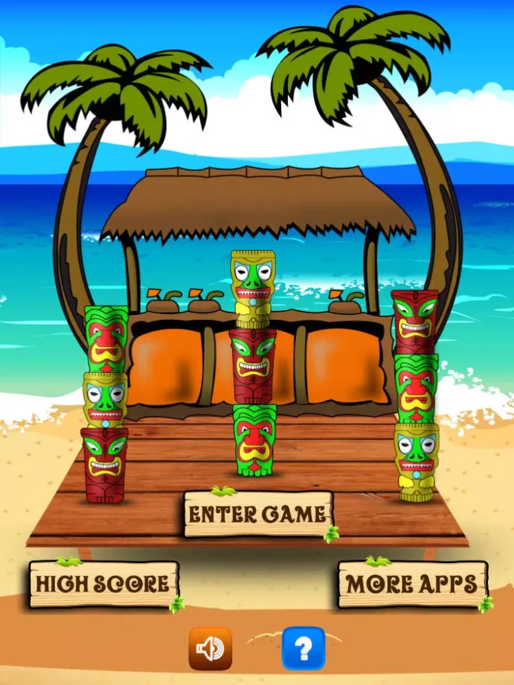 Screenshot di Tiki Bar Tossing Challenge - Fun Ring Shooting Blast Craze iPad 