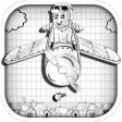 Sketch Man Airplane Bomber - Extreme Aerial Warfare Mayhem Free