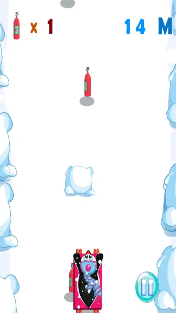 تصاویر Sled Racing Penguin - An Awesome Snow Chase Adventure Free