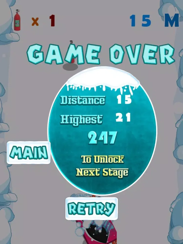صور Snow day fast penguin racing club speed slide ice crazy iPad 
